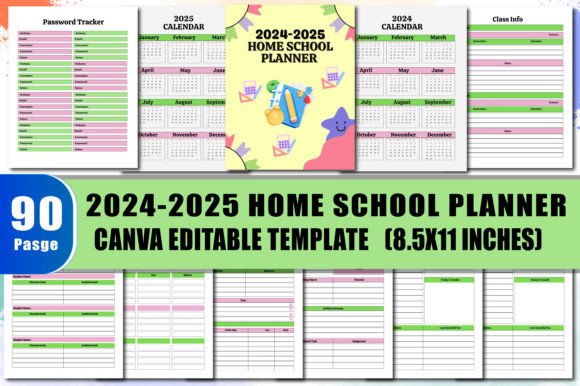 2024-2025 Home School Planner: A Comprehensive Guide for Organized Learning