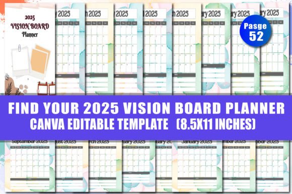 2025 Vision Board: Plan Your Year