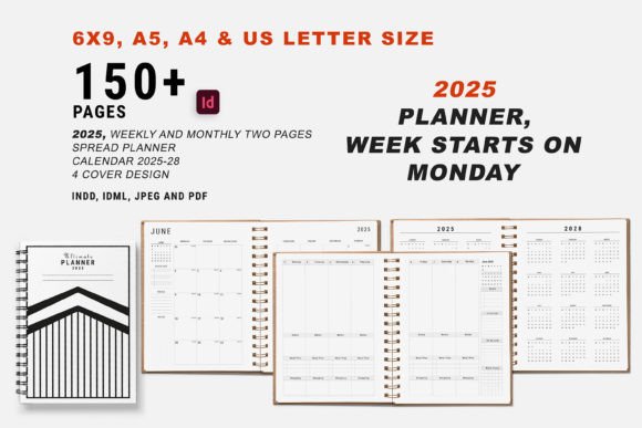 2025 Weekly Monthly Planner Bundle: A Comprehensive Guide to Organizing Your Year