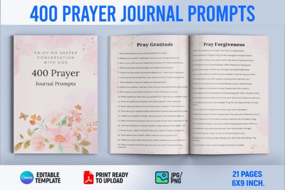 400 Prayer Journal Prompts