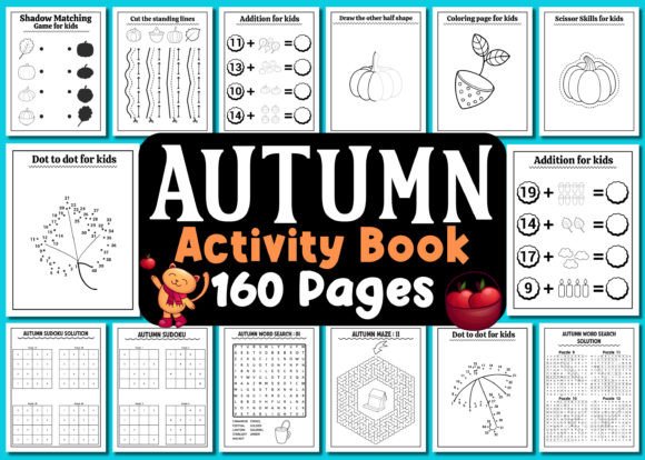 Autumn Activity Book for Kids Vol – 5: A Comprehensive Resource for Creative Learning