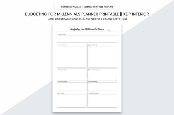 Budgeting for Millennials Planner
