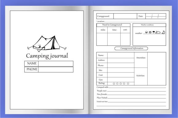 Camping Journal Book KDP Interior Design: A Game-Changer for Content Creators and Entrepreneurs