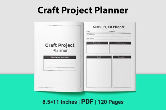 Craft Project Planner KDP Interior: A Practical Guide for Creators and Entrepreneurs