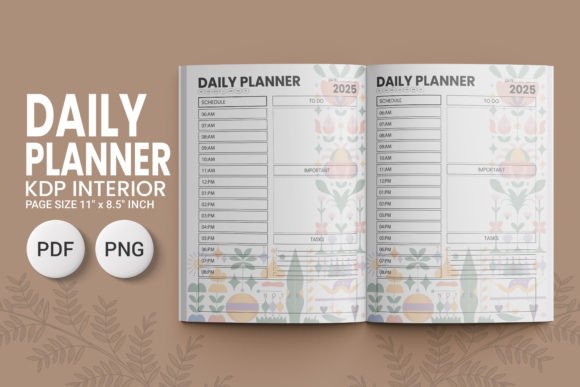 Daily Planner KDP V3 2025 14