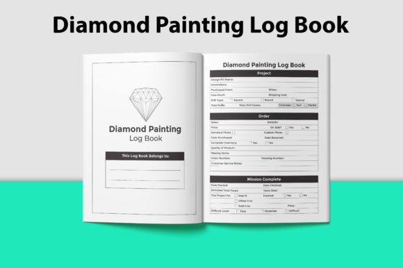 Diamond Painting Log Book: A Creative Tool for Artists and Enthusiasts