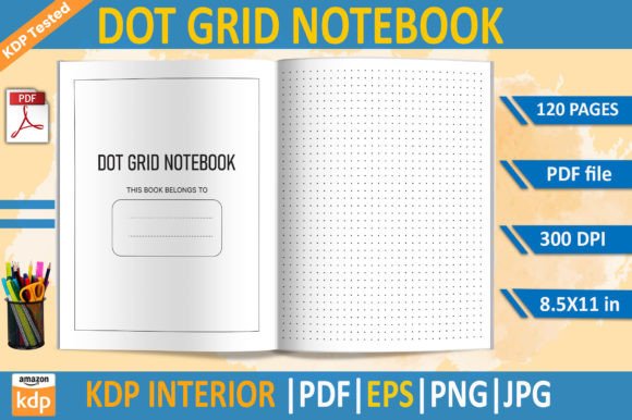 Dot Grid Notebook KDP Interior: A Versatile Tool for Creative and Professional Workflows
