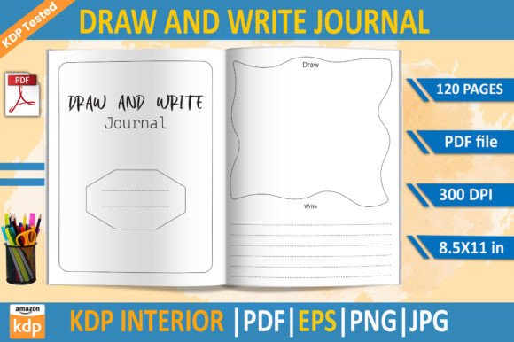 Draw-and-Write-Journal KDP Interior