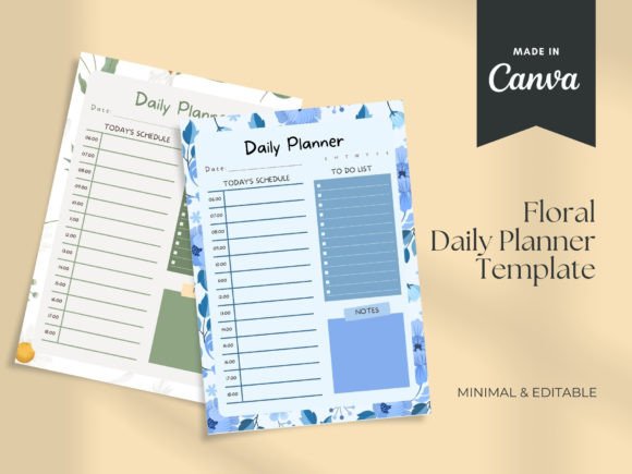 Floral Planner Template: A Beautiful Way to Organize Your Day