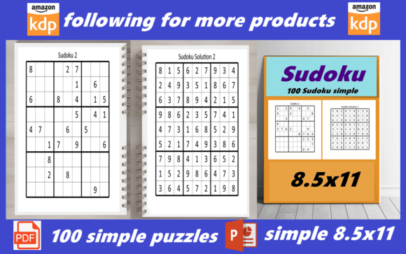 Large Print Sudoku 100 Simple Puzzles