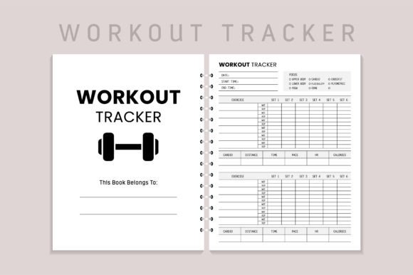 Maximize Your Productivity with the Workout Tracker Logbook KDP Interior
