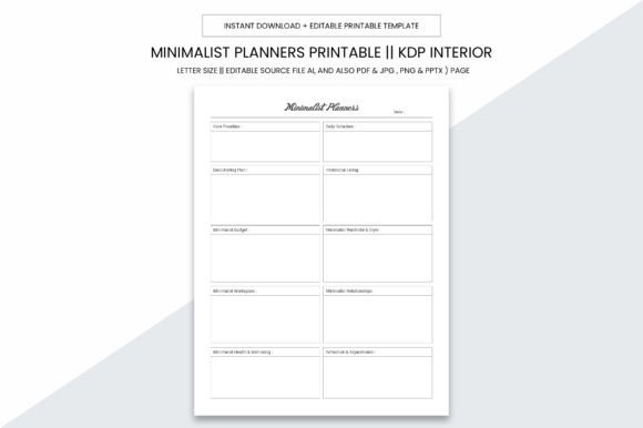 Minimalist Planners New Version KDP: A Comprehensive Guide for Personal and Business Use