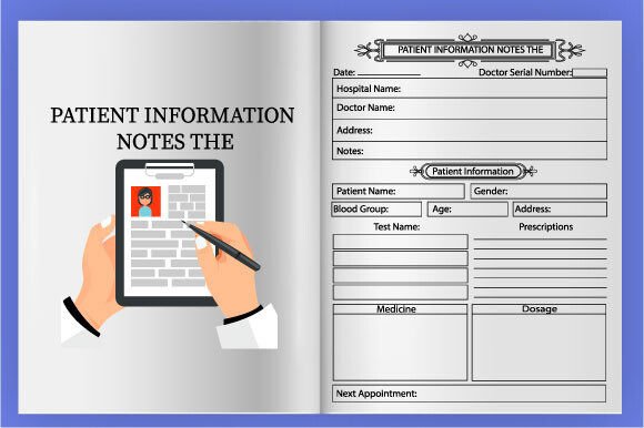 Patient Information Notes Kdp Interior