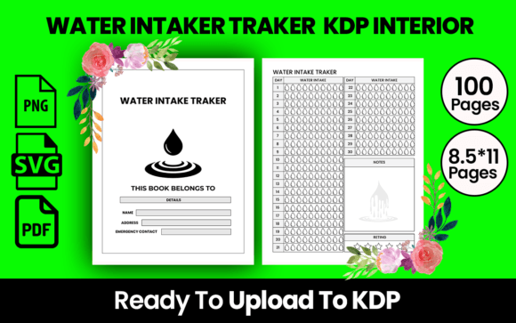 Water Intake Tracker KDP Interior: A Perfect Tool for Your Low or No-Content Business